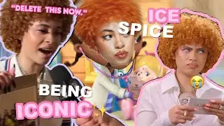 ICE SPICE being ICONIC.. for 3 minutes straight