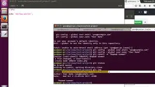 github Создать Проект Репозиторий (настройка Git Ubuntu)