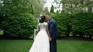 Grab the tissues! Watch this intimate & elegant wedding in Malvern, PA | Keyanna & Andrew