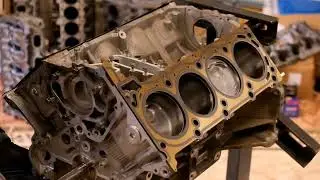 Сборка Двигателя VK56VD Nissan Patrol Y62