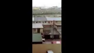 Сильный град в Ханты-Мансийске