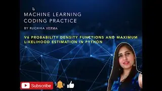 V6 Probability Density Functions and Maximum Likelihood Estimation in Python