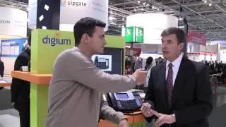 VoIPon Interview David Hardy of Digium @CeBIT 2013 on the Digium IP Phones integration with Asterisk