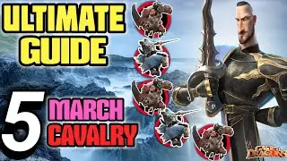 Call of dragons - 5 March Cavalry Ultimate guide | talent tree & pvp gameplay
