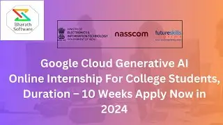 Google Cloud Generative AIOnline Internship For College Students