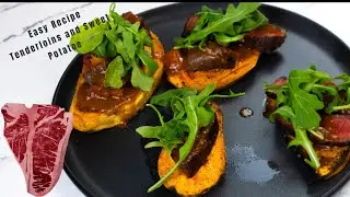 Easy Recipe Sweet Potato and Tenderloin Steak