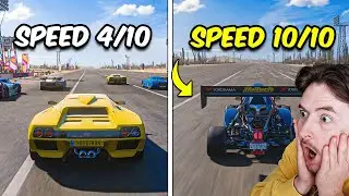 The *NEW* Top 5 FASTEST Drag Cars in Forza Horizon 5