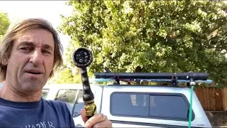 DIY Roof rack shower