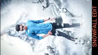 picsart winter snowfall photo editing / PicsArt editing / JD EDITZ