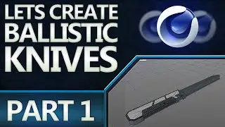 Tutorial: Modeling Ballistic Knives! (C4D)