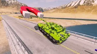 Cars vs Giant Magnet 😱 BeamNG.Drive