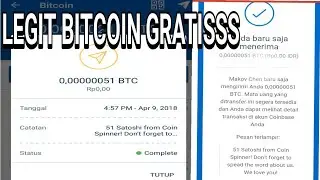 BTC gratis 1 hari bisa dapet 0.001BTC legit