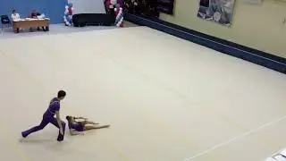 10 12 2017 Омск Кубок Зикунова Всероссийские соревнования по Спортивной Акробатике смешанная пара