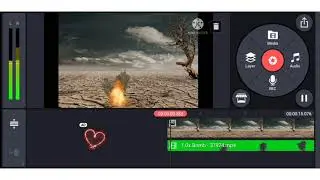 How to edit videos using kine master Chroma key effect