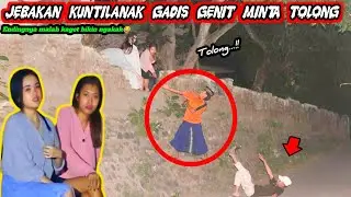 Jebakan Kuntilanak Gadis Genit || Prank Bikin Tegang Paling Lucu Bikin Ngakak🤣🤣