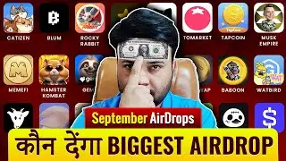 Cat Coin Airdrop | X Empire Airdrop | Hamster Kombat Airdrop | Blum Airdrop Listing Date | Telegram
