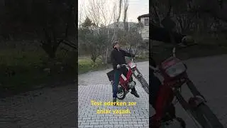 test ederken zor anlar yaşadı