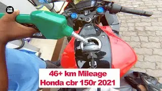 Best Mileage on Honda CBR 150r 2021 | Custom keyring | CineBiker