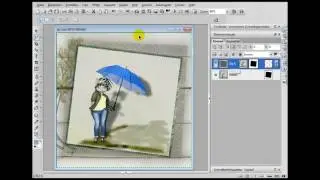 PhotoImpact . Ulead Gif Animator animierter Regen im Bildausschnitt erstellen