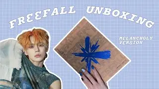 unboxing txt freefall ~ melancholy version | tomorrow x together
