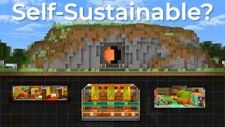Designing a Self-Sustainable Bunker in Minecraft