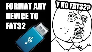 How to format any USB SD storage to FAT32