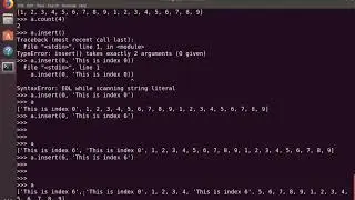 Automation with Python - Using Lists (9)