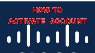 How To Activate your CISCO Account (For Students Only)