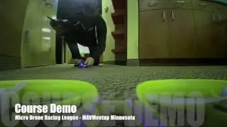Micro Drone Racing League - Course Test