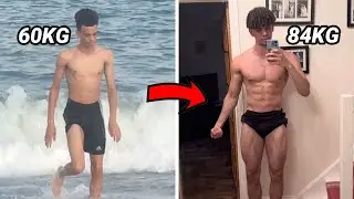 My 3 Year Body Transformation From Skinny To Muscular 18-21