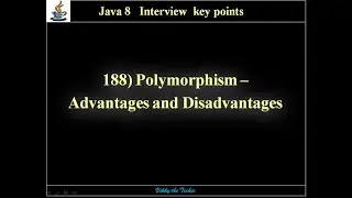 188. Polymorphism - Advantages and Disadvantages