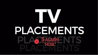 5 Alarm Music Reel 2018 - TV