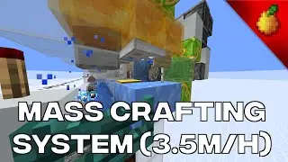 Compact Mass Crafting System For 3.5m Items Per Hour