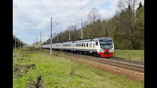 Москва-Голицыно. На ЭД4М 0457 (Стандарт плюс).