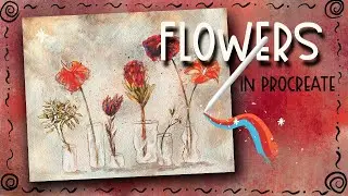 Flower Power in Procreate + free download