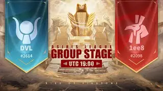 DVL (K2614) vs. 1ee8 (K2098) | Osiris League Season 8: Group Stage R1