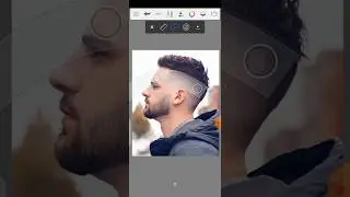 New hairstyle editing, 👑hair🤗 editing, picsart hair editing, photo editing😎 #ytshorts #sketchbook