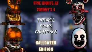 COMO PASARSE FACILMENTE LA NOCHE NIGHTMARE DE FNAF 4