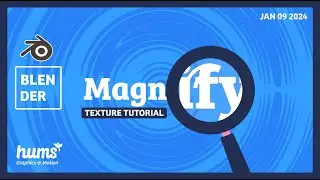 Blender | Texture Tutorial | Magnifying Glass