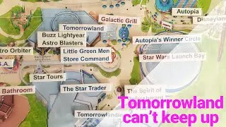 Tomorrowland at Disneyland, Complete Overview