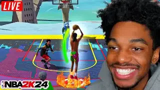 🔴 LIVE ON NBA 2K24 - BEST GUARD BUILD SEASON 8! 8K SUB GRINDDD!