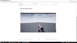 15. UE4 - Лазер для прицела в оружие