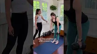 Get a STRONG BACK for Pregnancy - Bent Over Row