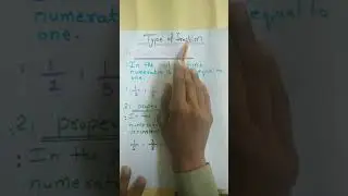 Types of Fraction