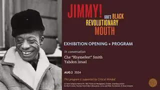 Exhibition Opening: JIMMY, God's Black Revolutionary Mouth