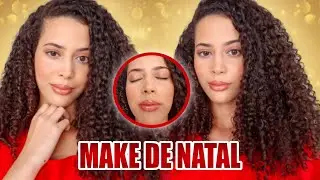 MAKE FÁCIL PARA O NATAL 🎄
