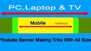 How To Make Fix Size HD Youtube Benner ||Channel Art kaise banaye|| Design 2022 In Photoshop |