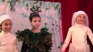 Рождественская сказка "Елочка". Показывает младшая группа приюта "Ковчег"