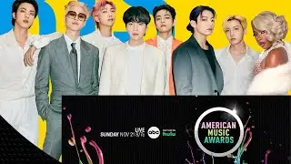 BTS with MEGAN THEE STALLION at AMA will perform BUTTER (21st NOV 2021) #btsarmy #butter