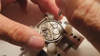 German Wehrmacht DH Recta wristwatch